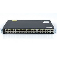 CISCO Catalyst 3750 V2 SERIES 48PORT WS-C3750V2-48PS-S MANAGED NETWORK SWITCH